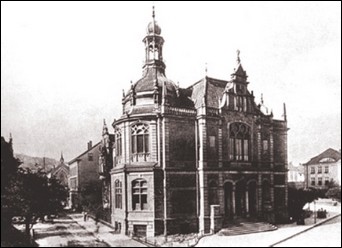 Außenansicht des ursprünglichen Folkwang-Museums.