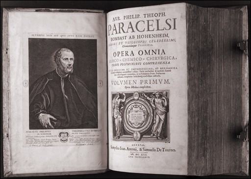 Paracelsus, Opera Omnia, Titelblatt.