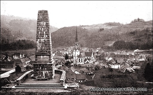 Das Schlageter-Denkmal in Schönau im badischen Schwarzwald.