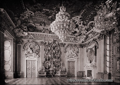 Rittersaal im Schloß zu Berlin.