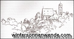 Zeichnung von Carl Spitzweg.