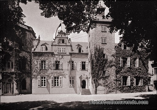 Steins Geburtshaus, das Schloß in Nassau an der Lahn.