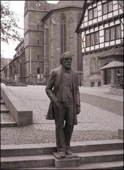 Storm-Denkmal in Heiligenstadt.