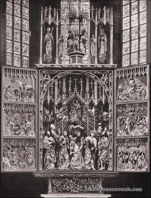 Veit Stoß: Marienaltar der Liebfrauenkirche in Krakau, 1486.