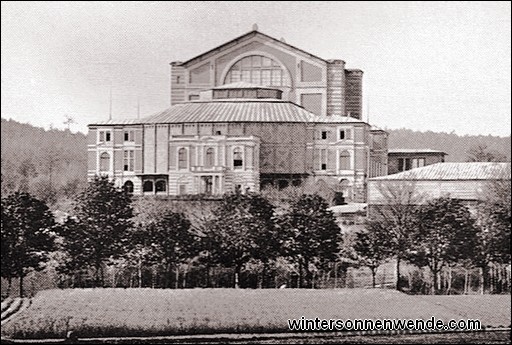 Das Festspielhaus in Bayreuth.