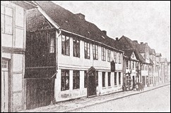 Geburtshaus von Carl Maria von Weber in Eutin.