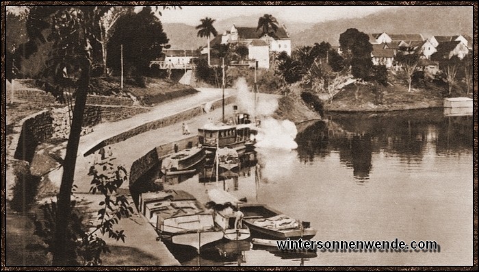 Der Hafen von Blumenau.