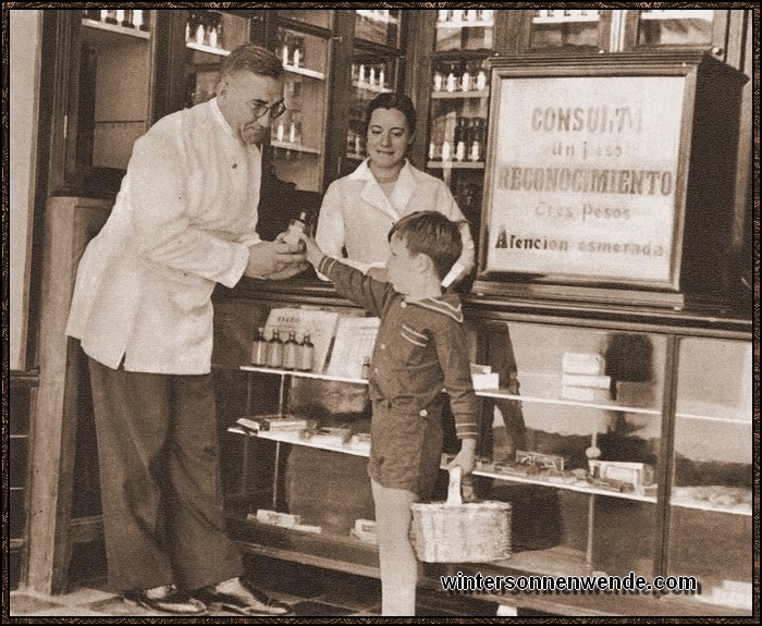 Ein deutscher Arzt in Mexiko muß gleichzeitig Apotheker sein, um seinen
Patienten wirklich helfen zu können.