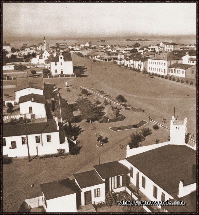 Die fast reindeutsche Stadt Swakopmund.