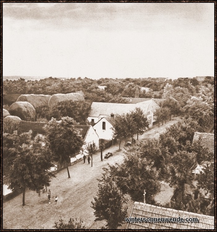 Das deutsche Dorf Bedarski-Garan in Nordbulgarien.