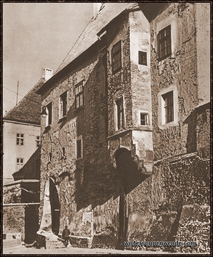 Das deutsche Rathaus in Hermannstadt, Siebenbürgen,
Rumänien.