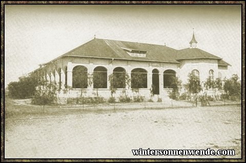 Entbindungsheim in Windhuk, Deutsch-Südwestafrika.