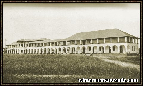 Gouvernements-Krankenhaus in Duala, Kamerun.