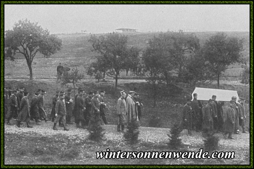 Der letzte Gang im Lager Ohrdruf.