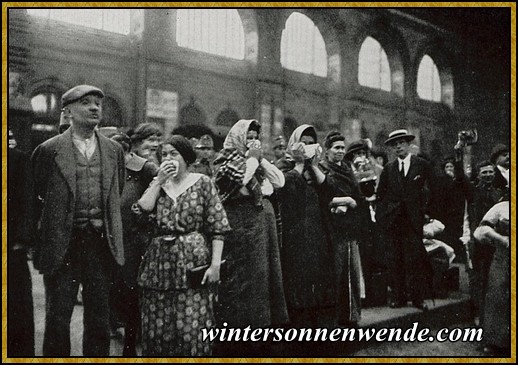 Auf dem Budapester Zentralbahnhof.