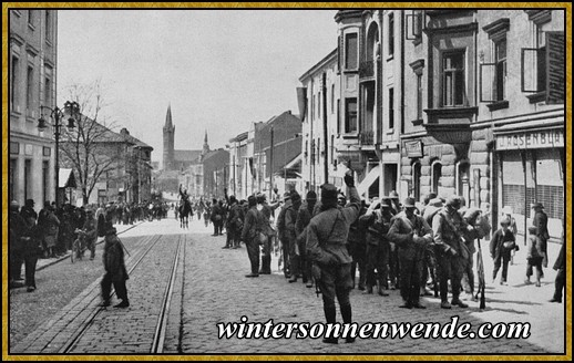 K. u. k. Infanterie in Przemysl.