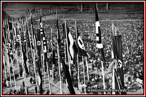 Erntedankfest auf dem Bückeberg, 1. Oktober 1933.