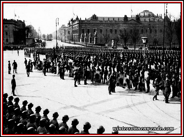 Heldengedenkfeier des 17. März 1935 in Berlin.