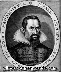 Johannes Kepler.