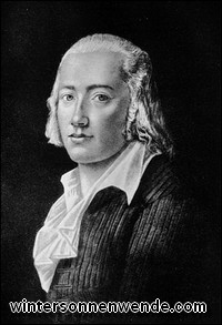 Friedrich Hölderlin.