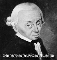 Immanuel Kant.