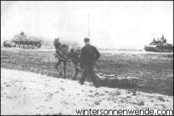 Friedliche Arbeit im Schutze deutscher Wehrmacht