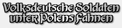 Volksdeutsche Soldaten unter Polens Fahnen. 
Tatsachenberichte von der anderen Front aus 
dem Feldzug der 18 Tage