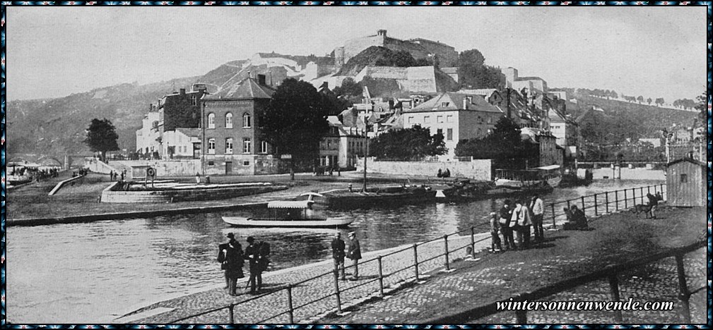 Die Festung Namur.