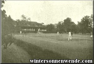 Tennisanlagen im Agricolapark.