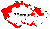 Lage von Beraun