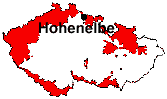 Lage von Hohenelbe