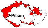 Lage von Pilsen