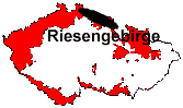 Lage des Riesengebirges