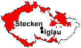 Lage von Stecken und Iglau