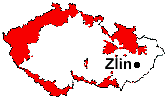 Lage von Zlin