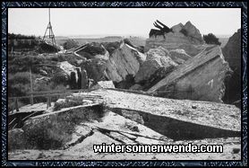 Fort Manonviller nach der Einnahme am 28. August 1914.