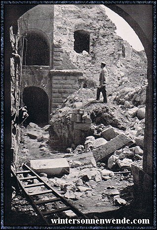 Schlacht zwischen Aisne und Marne. Fort Condé.