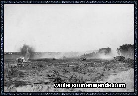 Aus den Entscheidungsschlachten 1918.