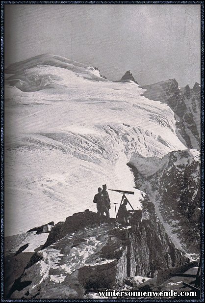 Artilleriebeobachter an der Tiroler Westfront.