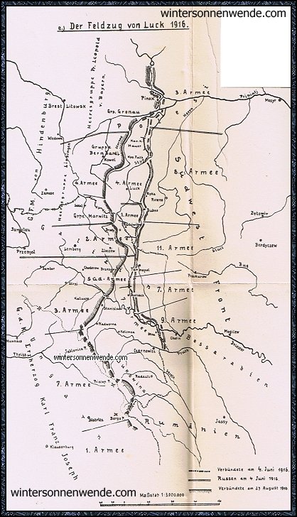 Der Feldzug von Luck 1916