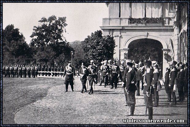 Dreikaiserzusammenkunft in Skiernewice im September 1884.