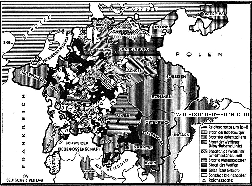 Deutschland in den Zeiten des Zerfalls nach dem Westfälischen
Frieden