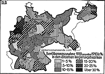 Starke Bevölkerungszunahme