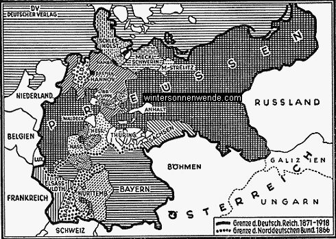 Das zweite Deutsche Reich Bismarcks