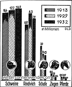 Die Versorgung mit Schlachtvieh