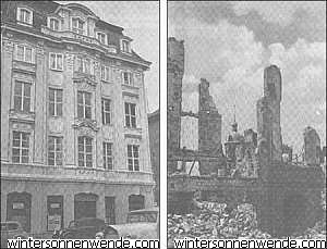 Dresden 
before and after