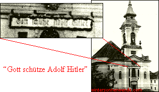 Gott schütze Adolf Hitler! God save Adolf Hitler!