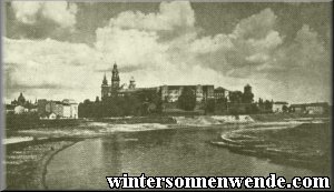 Wawel Castle in Cracow, Seat of the General Government.