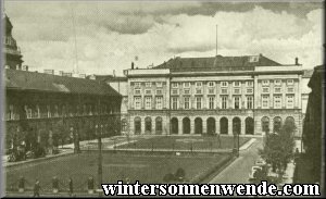 The 'German House' in Warsaw, formerly Radziwill Palace.