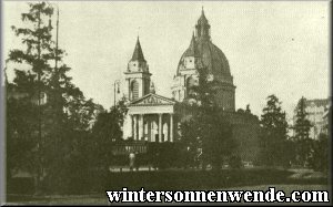 The Church of the Three Crosses in Warsaw (built by Peter Aigner).